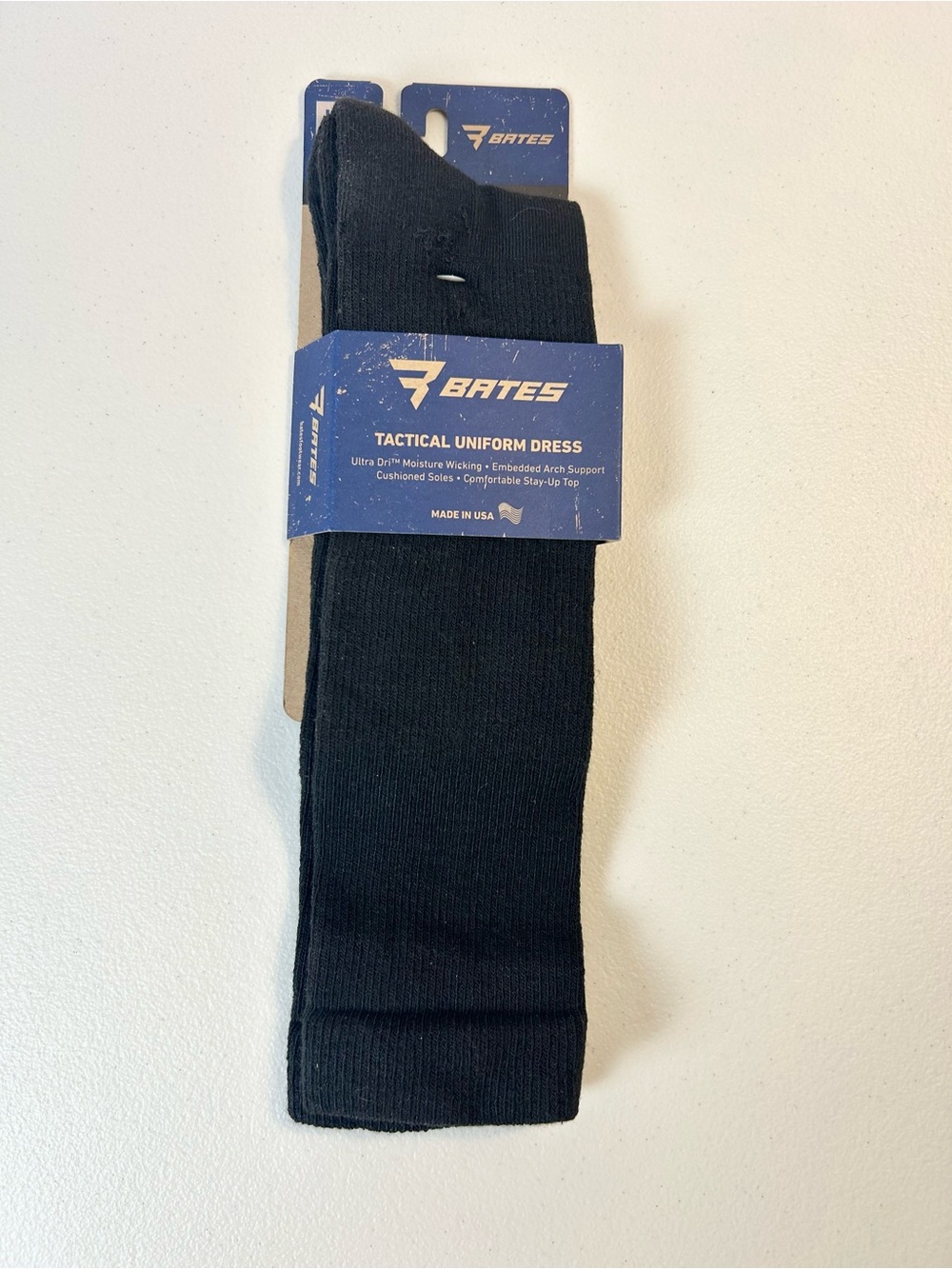 Bates Socks Footwear Tactical Uniform Dress Black 1 Pk